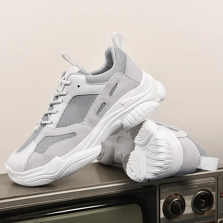 Jisn Er Hot Sale Mesh Breathable Zapatos Para Hombres Sports Shoes Men Running Trainers Sneakers