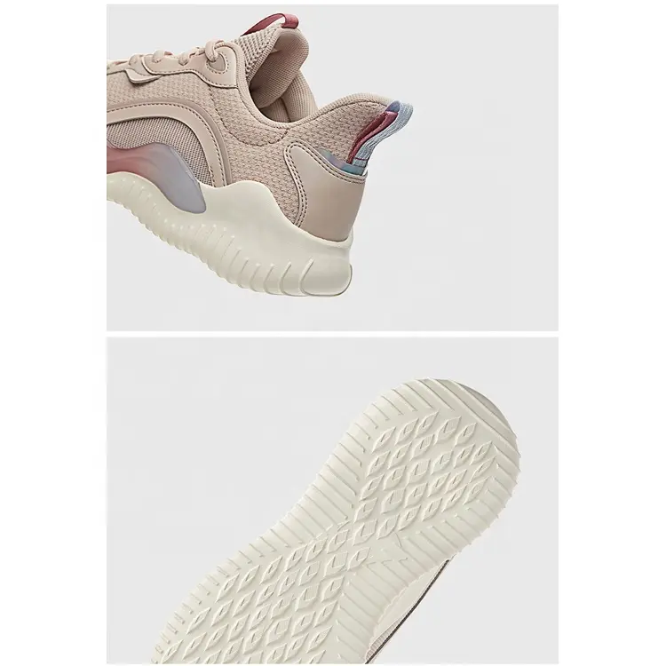 China Factory Custom Logo Fashion Style Lace-up Sport Running Athletic Shoes  Unisex Women Breathable New Style Shoes